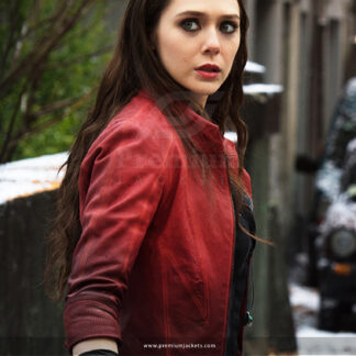 Scarlet Witch Jacket - Genuine Leather