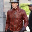 Jay Garrick Flash Leather Jacket