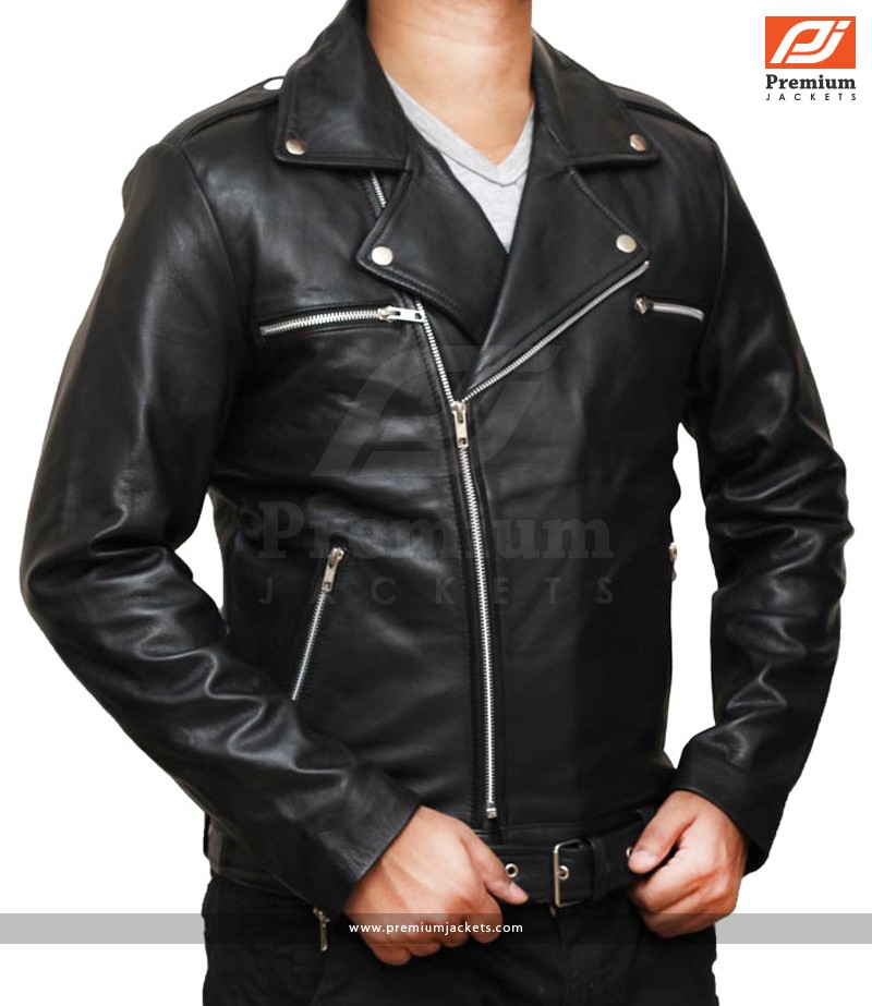 Negan Leather Jacket of Movie The Walking Dead