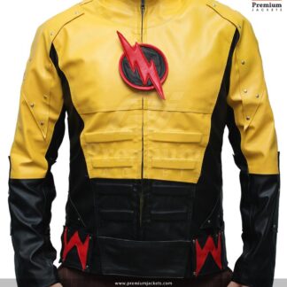 Reverse Flash Leather Jacket