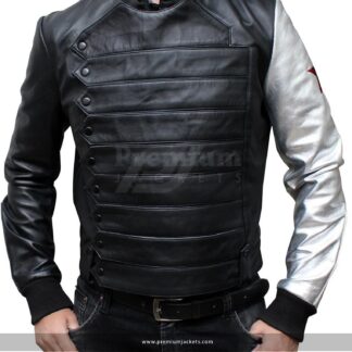 Winter Soldier Captain America Leather Jacket