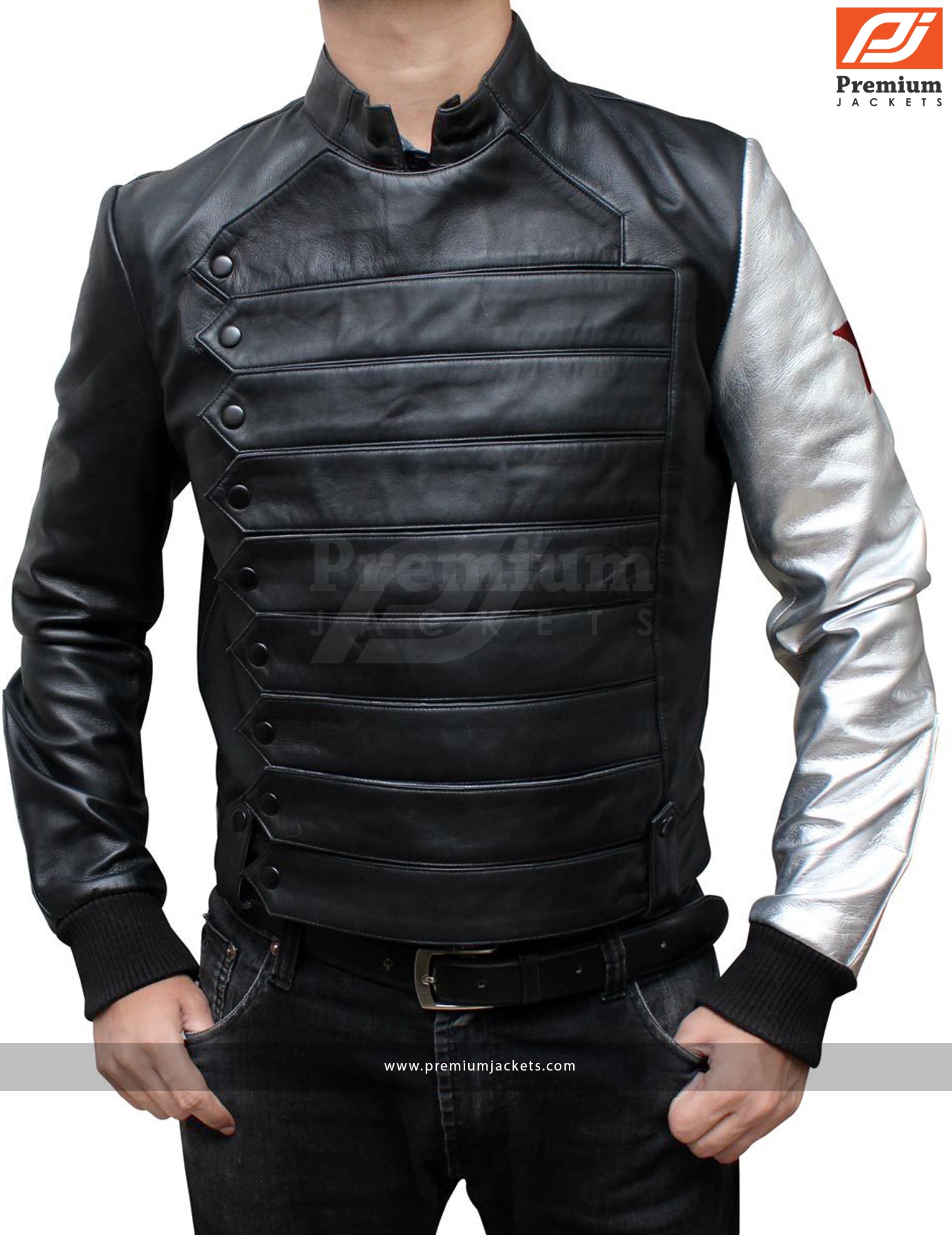 Sinis I lost my way Similarity Winter Soldier Leather Jacket Worn by Captain America